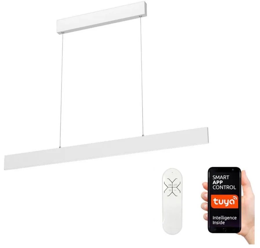 Immax NEO 07075L-LED állítható fényű LISTON LED csillár 18W/230V + Tuya DO