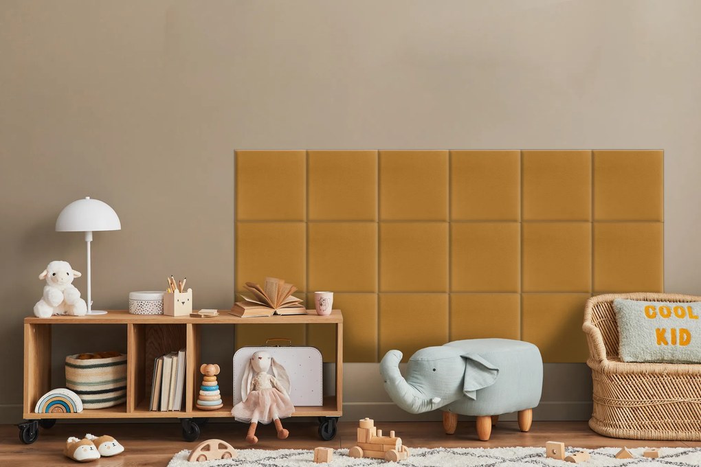 Kárpitozott panel - Négyzet - 30x30cm Szín: Khaki