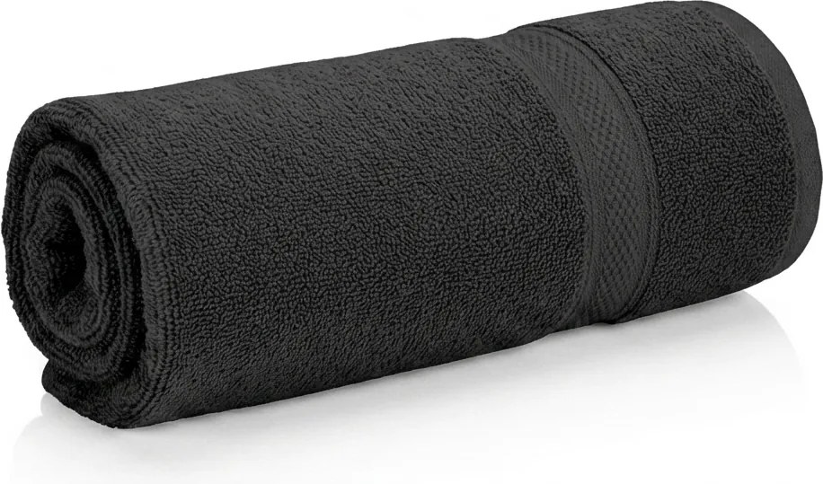 CLARYSSE ELEGANCE törölköző 60x110 cm antracit, 100% pamut