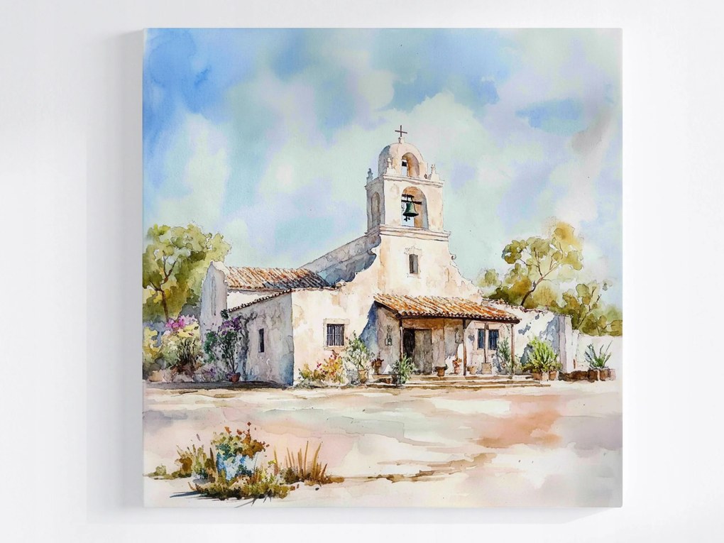 Vászonkép Canvas Templom Kápolna Vallás Dél-amerika 80x80