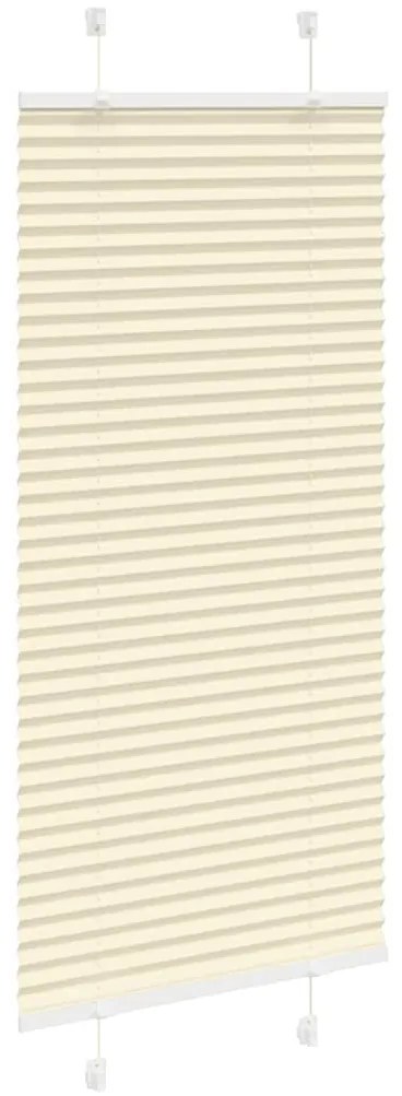 pliszírozott redőny krém 60x100 cm szövetszélesség 59,4 cm