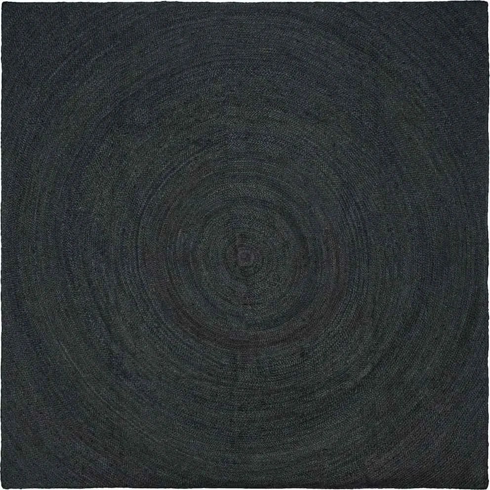 vidaXL Területszőnyegek Négyzet Sötétszürke 200 x 200 cm Juta