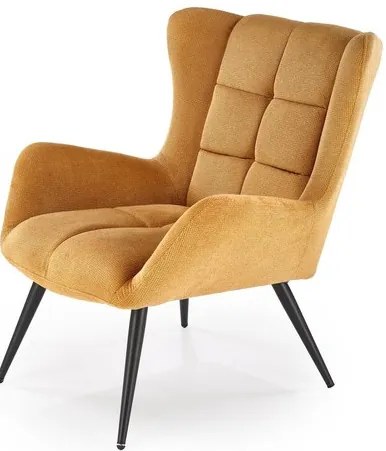 BYRON fotel mustársárga