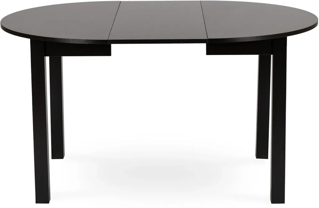 Bővíthető Étkezőasztal Fekete Színben. HARRY 102-142 cm