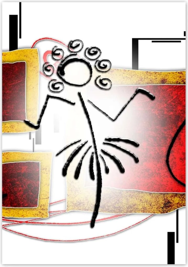 Poszterek 70x100 Rugalmas táncosnő