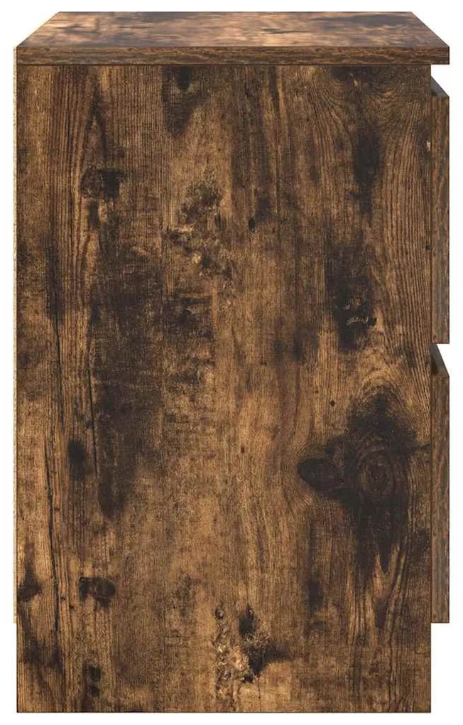 füstös tölgy színű szerelt fa TV-szekrény 40x35x54 cm