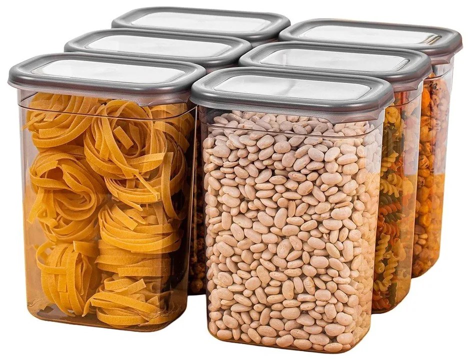 Élelmiszertartó doboz szett 6 db-os Fresco – Hermia