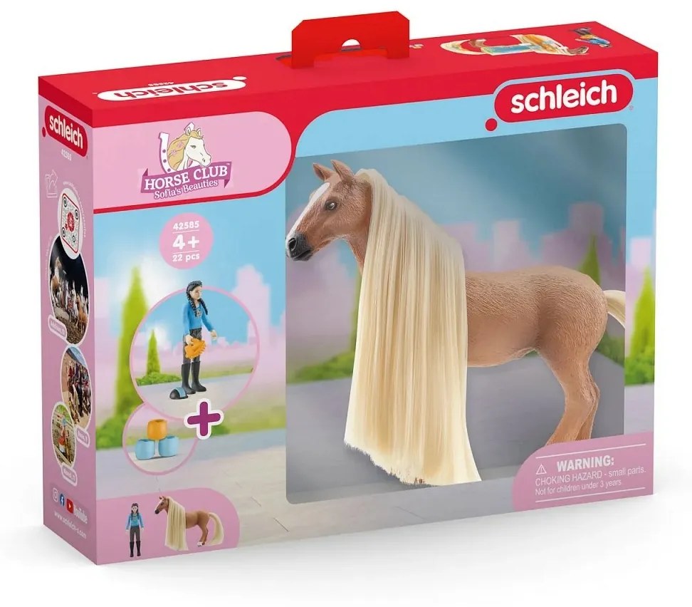 Schleich 42585 Kim és Caramelo kezdő készlet, 18,7 x 24,5 x 6 cm