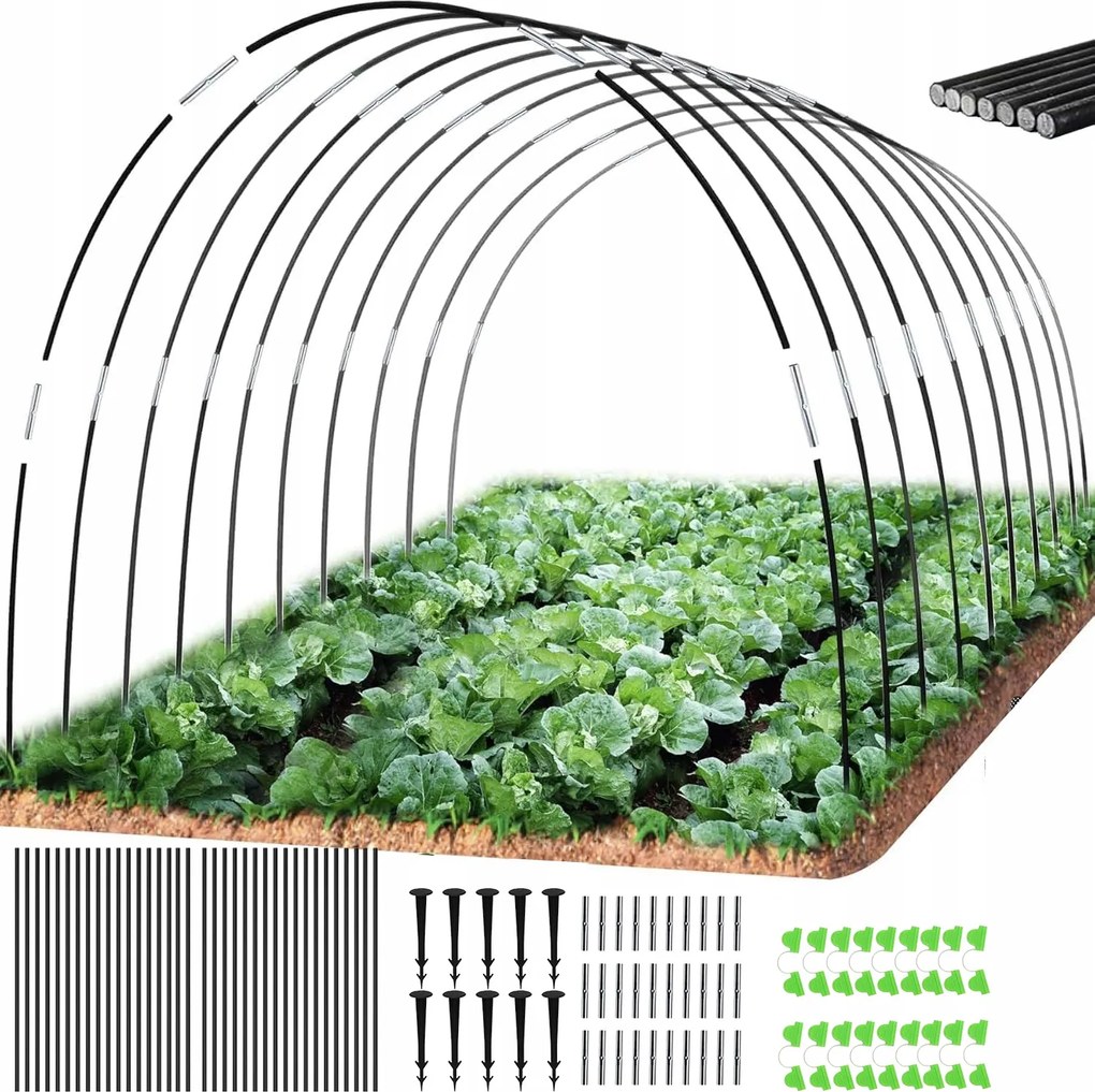 36DB Kerti Alagút Mini Üvegház Növénytermesztéshez
