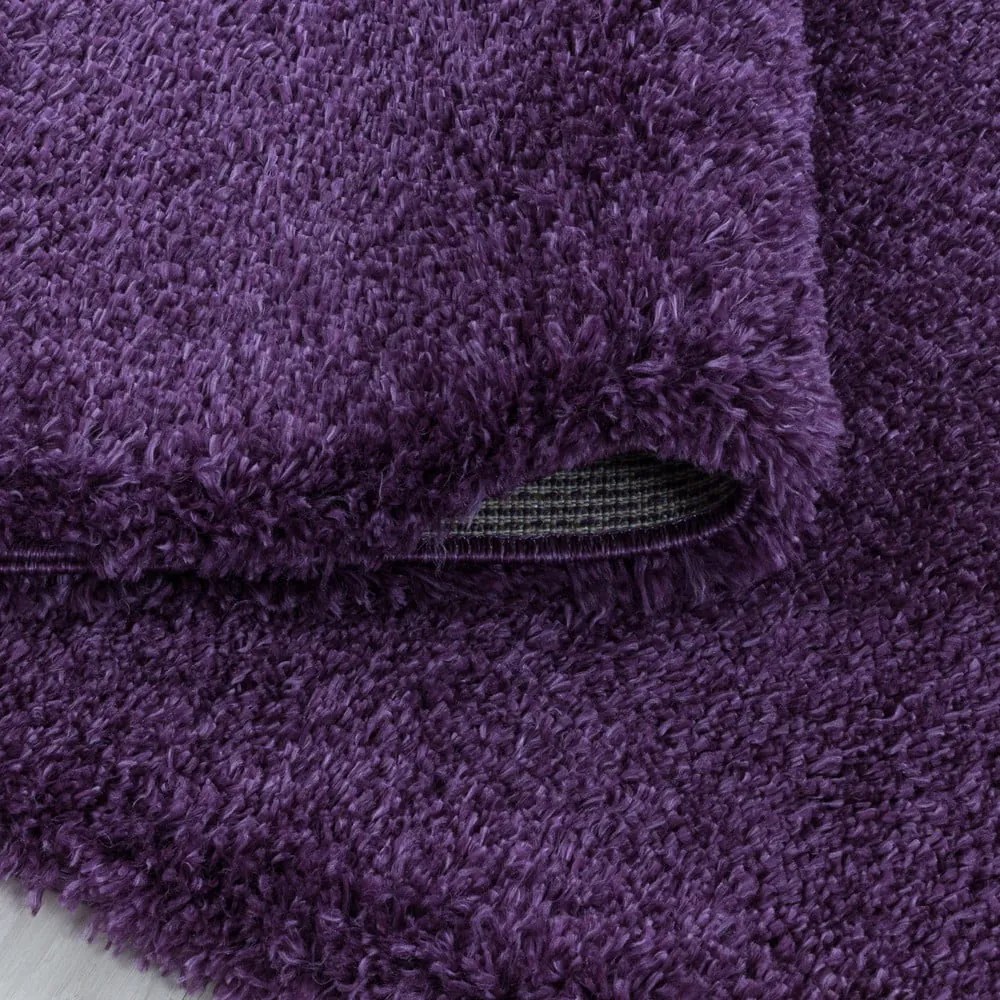 Sötétlila szőnyeg 160x230 cm Fluffy – Ayyildiz Carpets