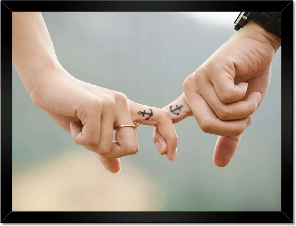 Poszterek keretben 40x30 Lehorgonyzott szerelem