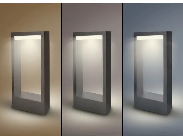 Brilagi-LED Kültéri lámpa RAGUSA LED/7W/230V 3000/4000/6000K antracit IP54 30 cm