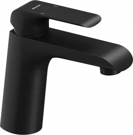 Ravak Flat mosdócsaptelep dugó nélkül fekete matt Fl 014.20 X070173