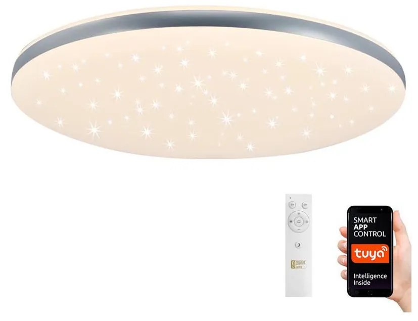 LED Dimmelhető mennyezeti lámpa LED/48W/230V 2700-6500K Wi-Fi Tuya + távirányító