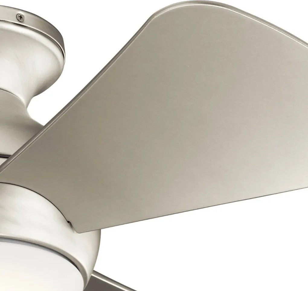 KICHLER KLF-SOLA-34-BN SOLA Ventilátoros lámpa Nikkel, Ezüst LED IP23