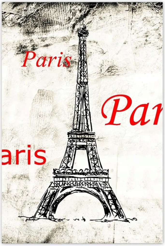 Poszterek 80x120 I Love Paris