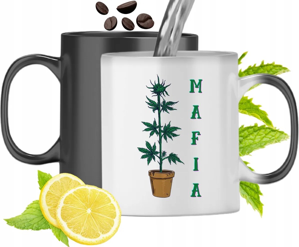 Mágikus Bögre Dohányosoknak Színváltós Nyomtatott Fényképpel