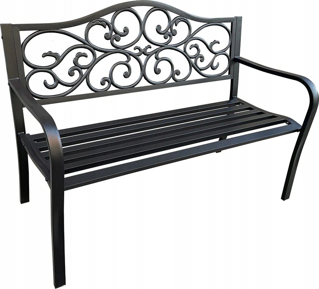 Irga kerti pad fekete