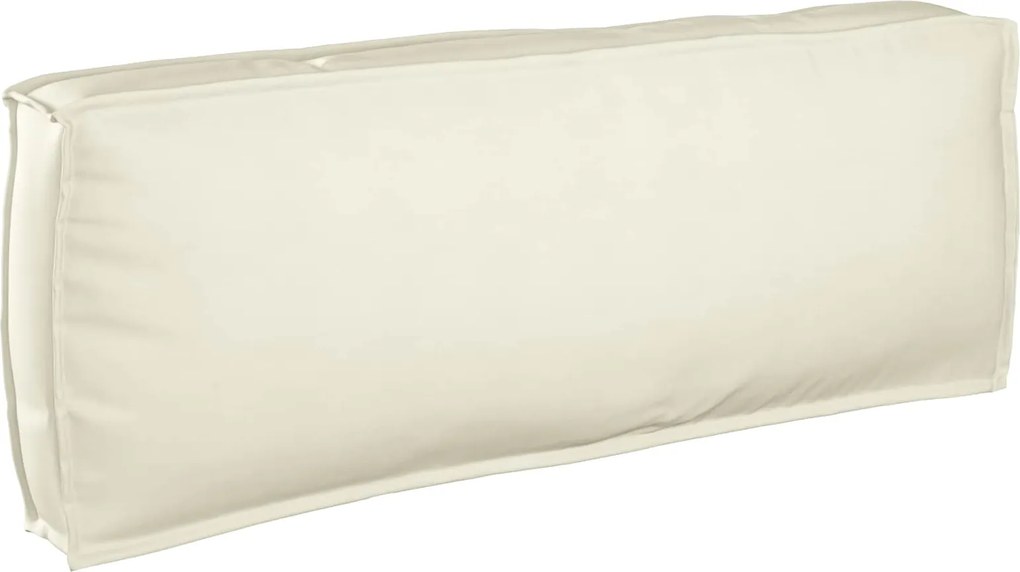 vidaXL Párna Krém 120 x 40 x 12 cm Oxford Szövet