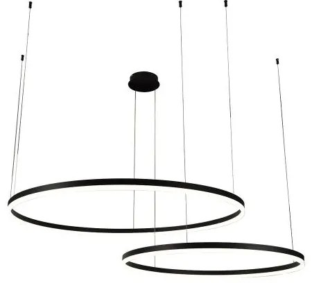 LED dimmelhető csillár zsinóron LED/100W/230V 3000-6500K + távirányítás