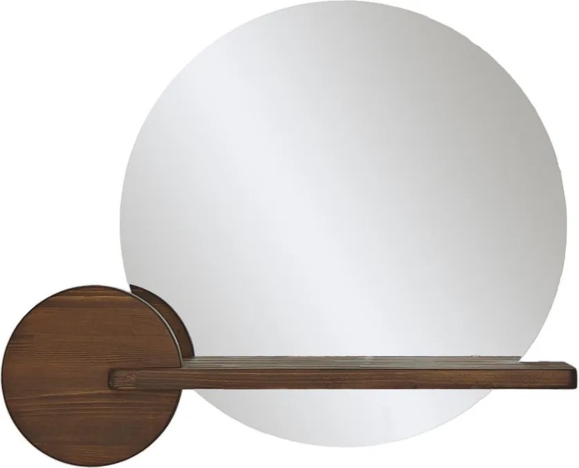 Points tükör, dió, 83 cm