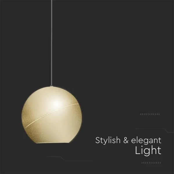 LED Csillár zsinóron LED/8,5W/230V 3000K szürke