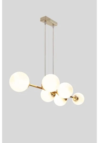 Csillár zsinóron FIRA 5xE27/60W/230V arany