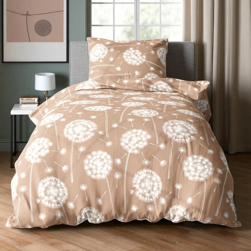 Pamut ágynemű DONA DANDELION 4 részes 140x200 cm