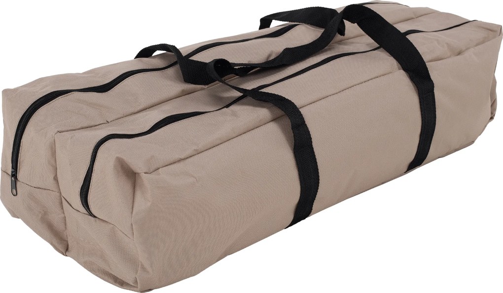 Kempingasztal, barna, ARTUR