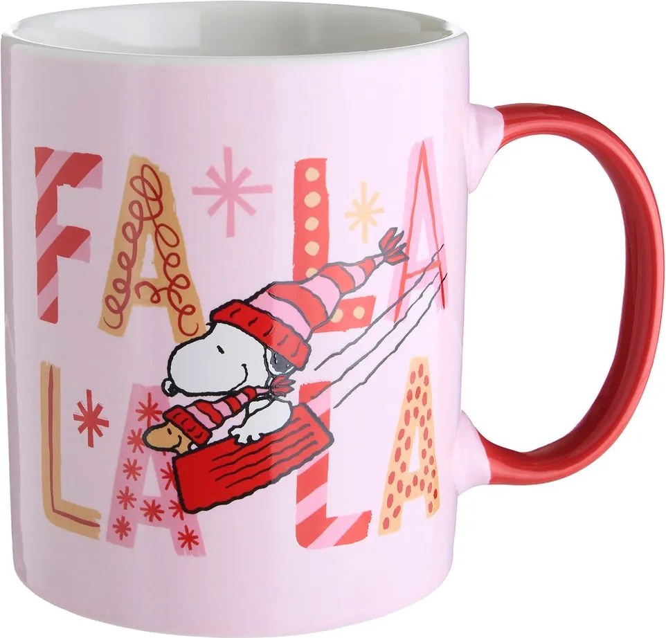 PEANUTS bögre 380 ml , Snoopy FaLaLa