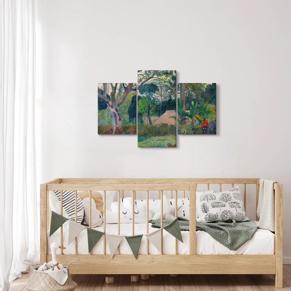 Kép - Paul Gauguin, Te raau rahi (The Big Tree), reprodukciók (90x60 cm)