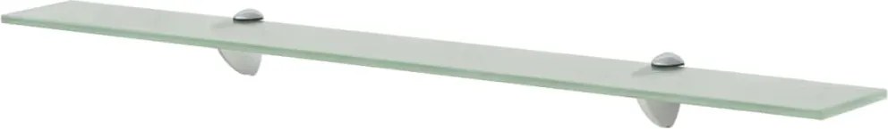 vidaXL lebegő polc üveg 80x20 cm 8 mm