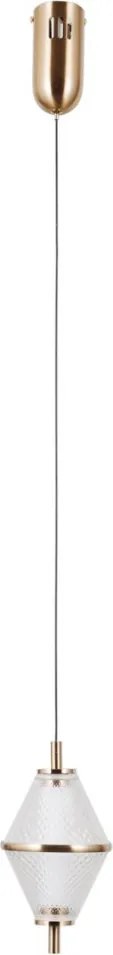 ITALUX PND-34395-1-HBR FUENTE Egyágú Függesztett Lámpa Fém LED IP20