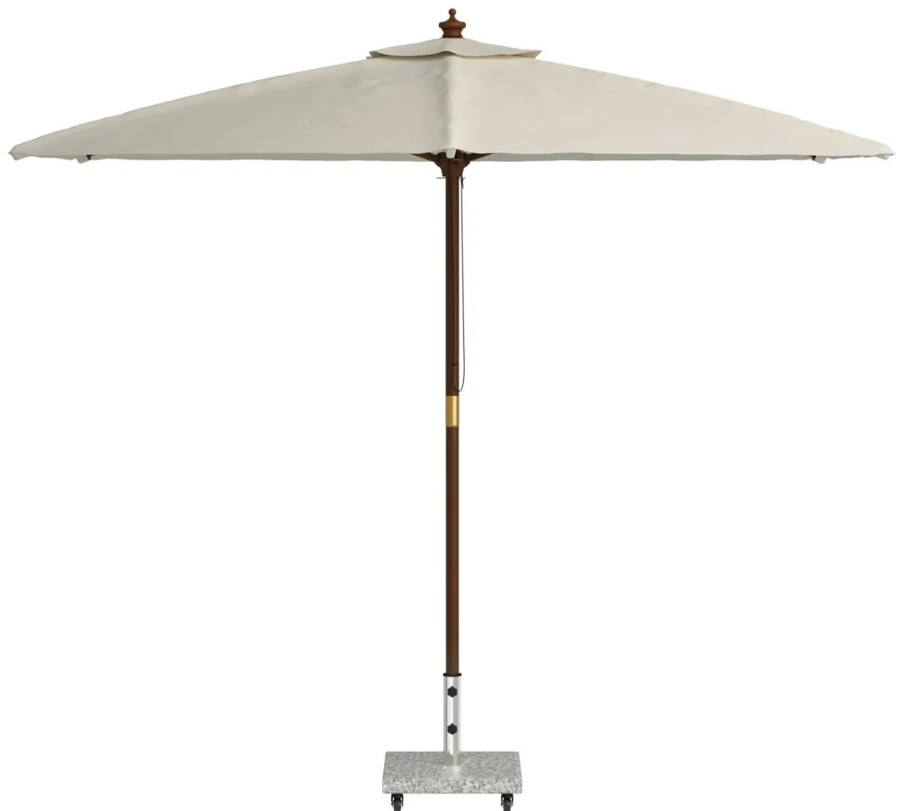 Kerekes Napernyő Alaptermék Ø38/48mm Szürke Gránit 30 kg Négyzet