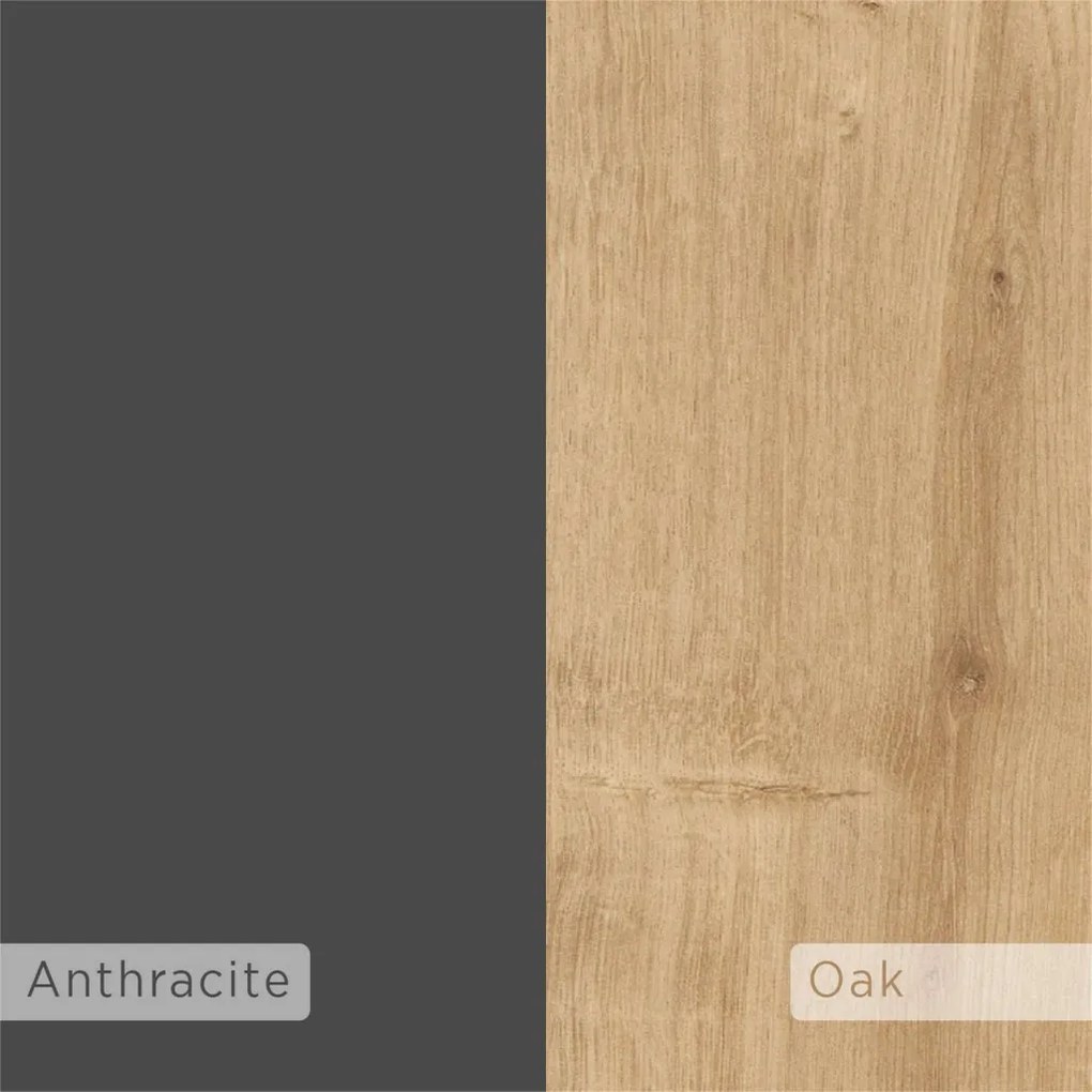 Francy 180 - Sapphire Oak, Anthracite