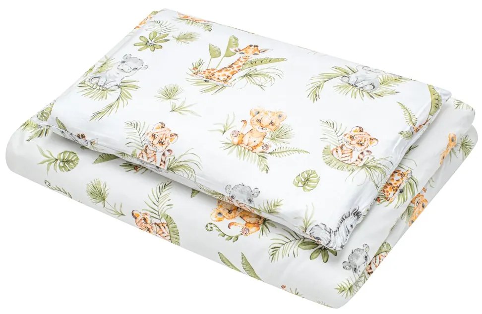 3-részes ágyneműhuzat New Baby 100/135 cm Jungle