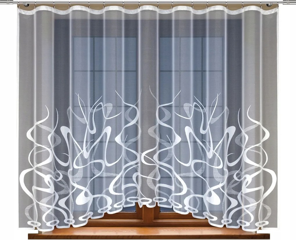 Jacquard mintás függöny 21998 300x180cm (szalaggal) lengyel gyártmány