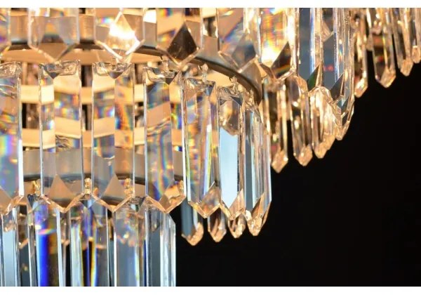 Wranovsky JWZ024120101 - Kristály mennyezeti lámpa PORTO 12xE14/40W/230V