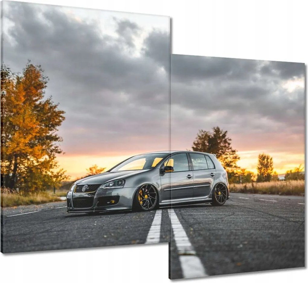 Vászonkép 80x70 Volkswagen Golf