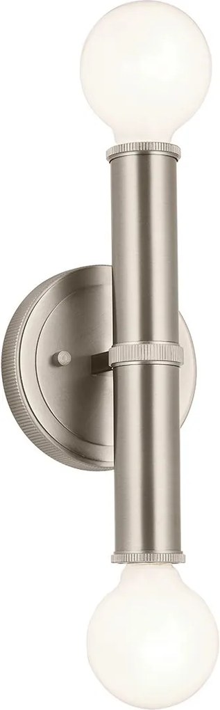 Quintiesse klasszikus fali lámpa torche nikkel elsqn-torche-2w-bn IP44