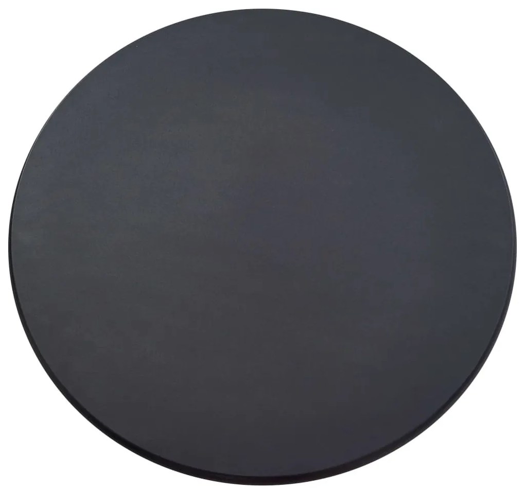 Fekete MDF bárasztal 60 x 107,5 cm