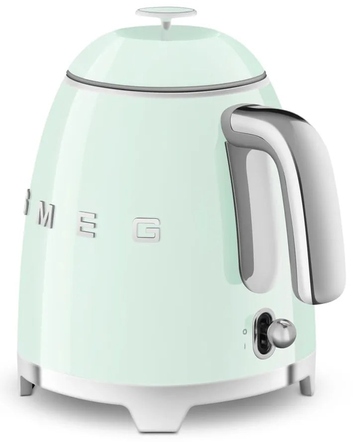 Világoszöld rozsdamentes acél vízforraló 800 ml Retro Style – SMEG