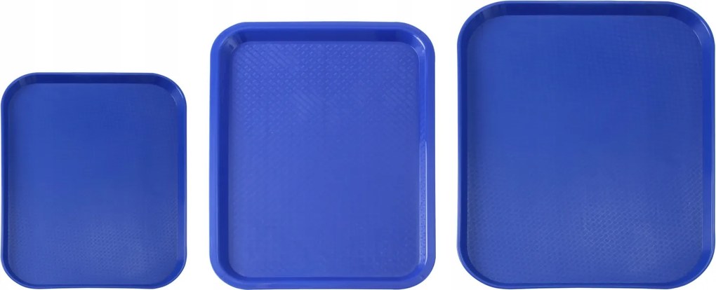 Kis Tálca Gyorséttermi Tálaló Tálca Polipropilén Barna