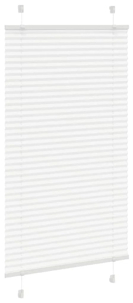 pliszírozott redőny Fehér 80x100 cm szövetszélesség 79,4 cm