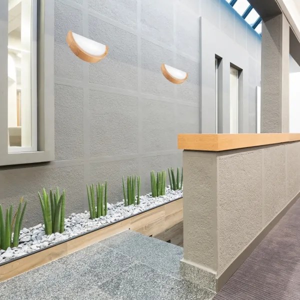 Fali lámpa OAK 1xE27/60W/230V tölgy