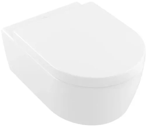 Villeroy & Boch Avento wc soft close ülőkével felakasztható villeroy&boch fehér színben fényes felülettel 5656HR01