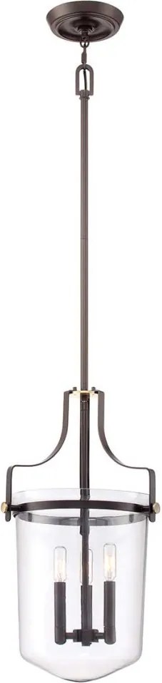 Quoizel PENN STATION QZ-PENN-STATION-M-WT Függőlámpa 3x40W/E14