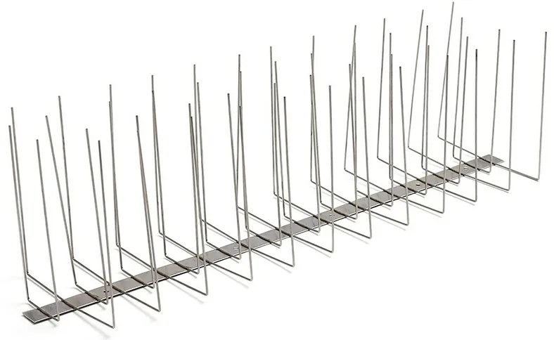 Rozsdamentes acél madárriasztó tüskék,50 x 11 cm