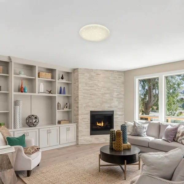 Rabalux 5445 - DANNY LED fényerőszabályozható mennyezeti lámpa 36W/230V + távirányító