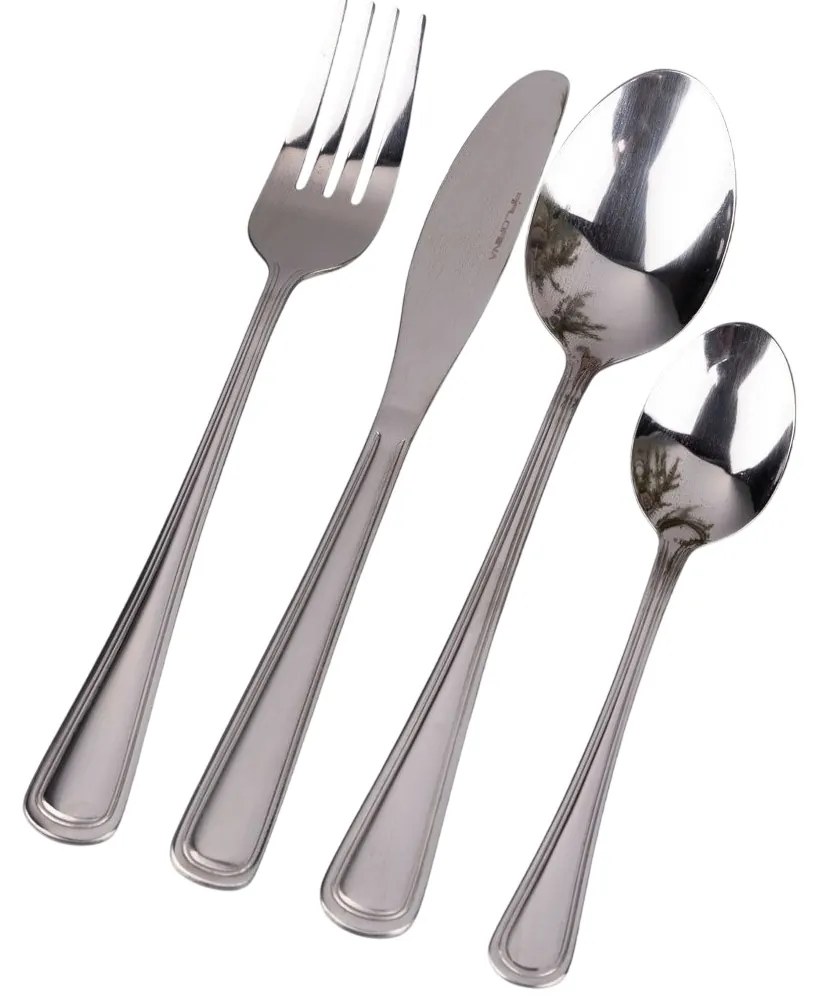 Bormioli Rocco Prima & Hanna 48 db-os étkészlet evőeszközkészlettel